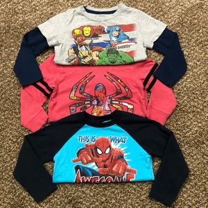 Marvel Long Sleeve Lot
